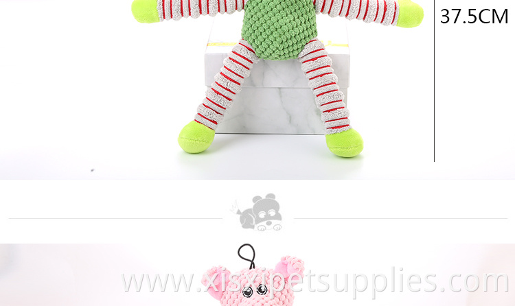 Pet Products amazon Online Designer long leg Pet Plush Dog Squeaky Toy Best Interactive Toy Pets